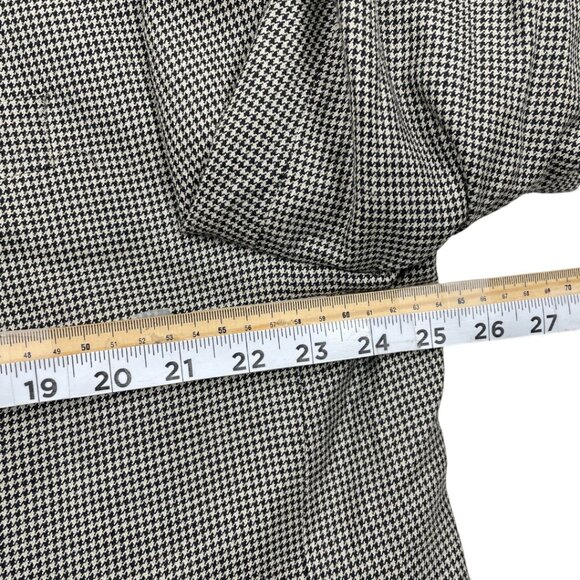 Ralph Lauren Silk Wool Men's 48 Long Houndstooth Blazer Jacket Sports Coat 48L - Picture 7 of 11